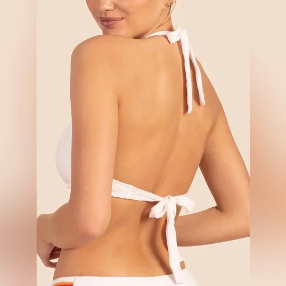 NWT Trina Turk Women’s Tulum Halter Bikini Top